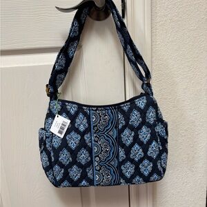Vera Bradley NWT Blue Patterned Shoulder Bag